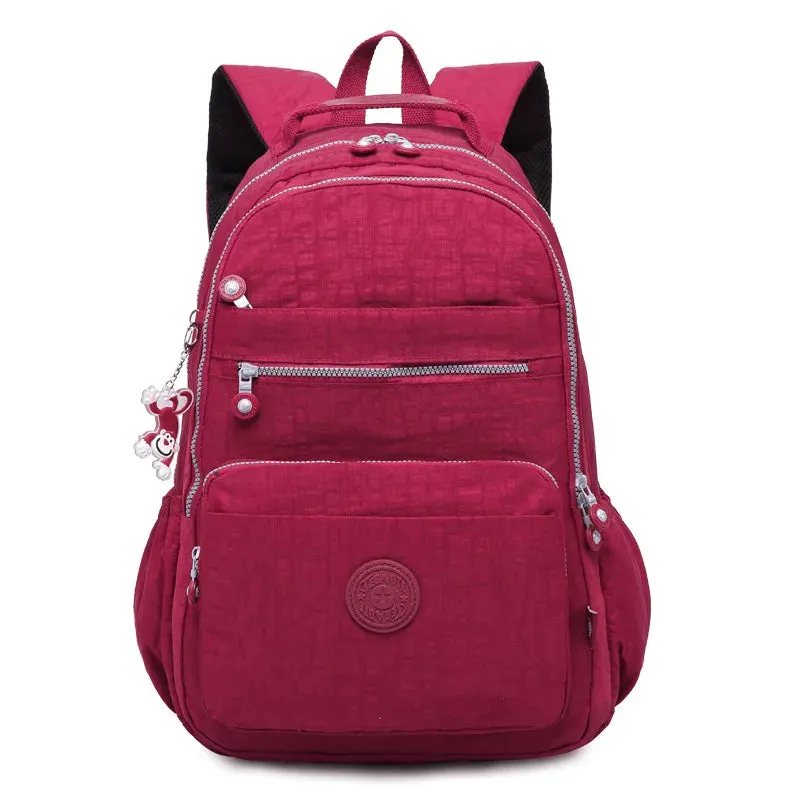 TEGAOTE Brand Laptop Backpack Women Travel Bags 2024 Multifunction Rucksack Waterproof Nylon School Backpacks For Teenagers Girl