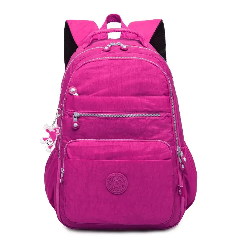 TEGAOTE Brand Laptop Backpack Women Travel Bags 2024 Multifunction Rucksack Waterproof Nylon School Backpacks For Teenagers Girl