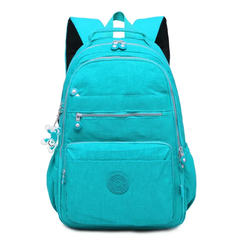 TEGAOTE Brand Laptop Backpack Women Travel Bags 2024 Multifunction Rucksack Waterproof Nylon School Backpacks For Teenagers Girl