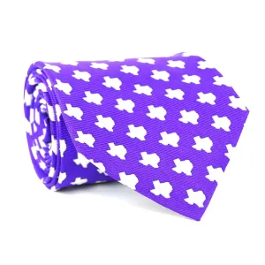 Texas Gameday Tie: Purple
