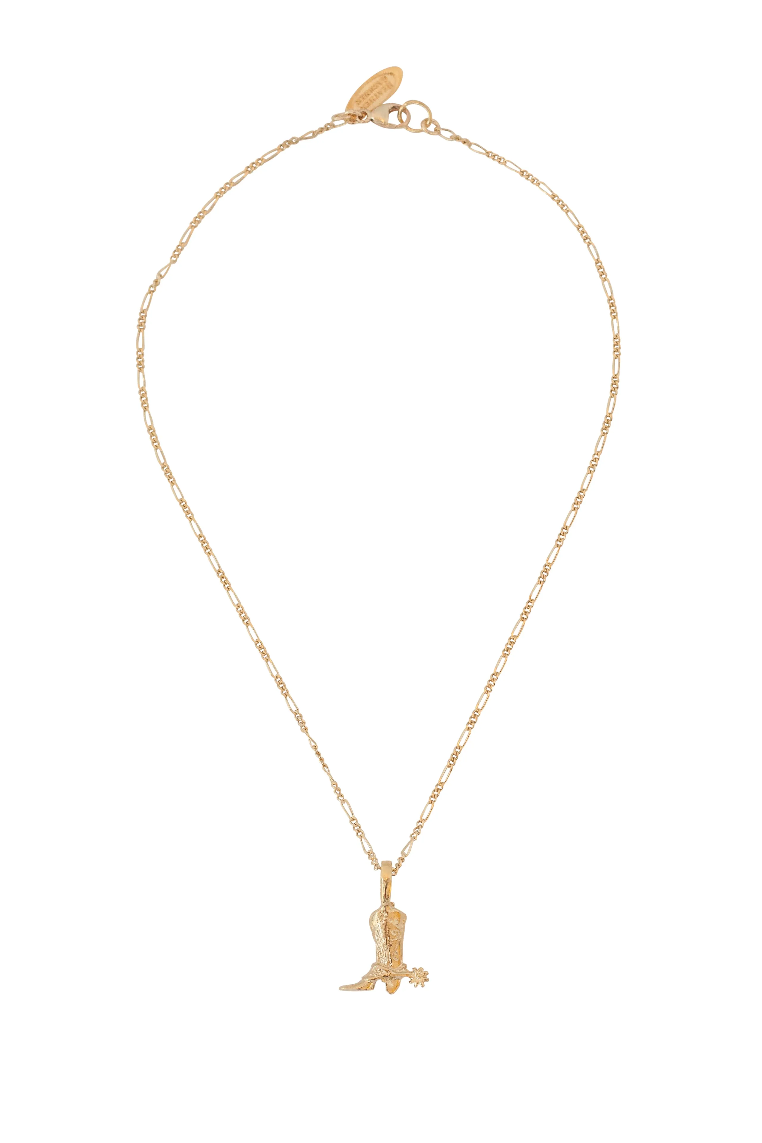 The Cowgirl Cutie Necklace in Gold