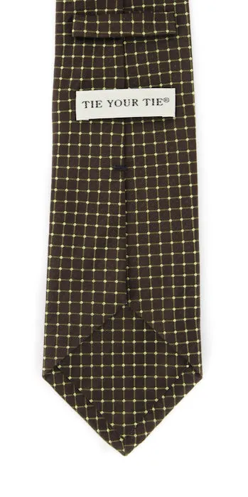 Tie Your Tie Brown Tie