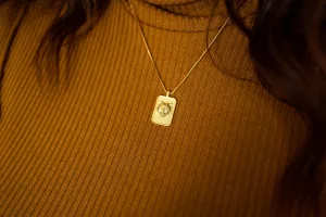 tiger queen pendant necklace