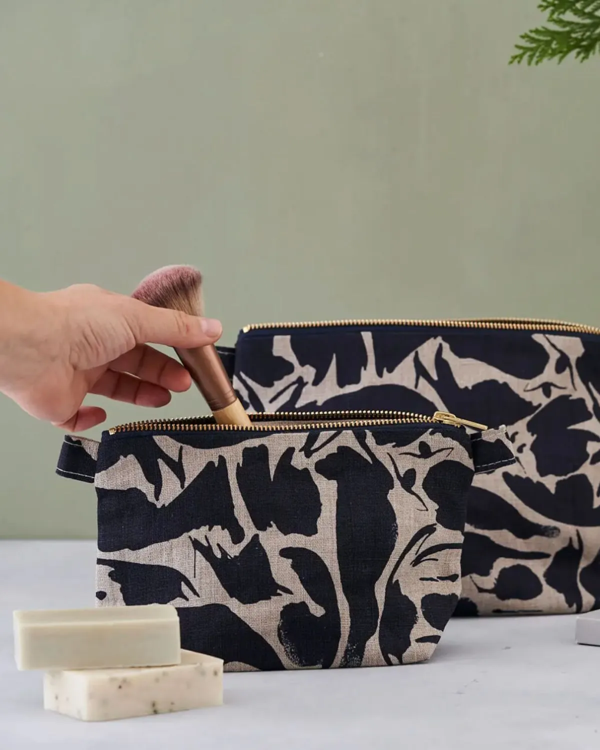 Toiletry Bag - 100% Linen