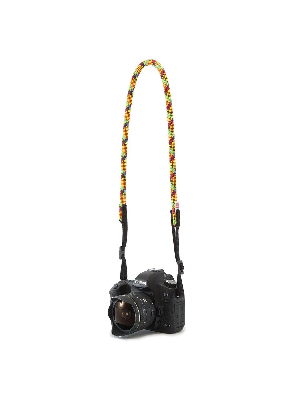 Topo Designs Camera Strap Black White