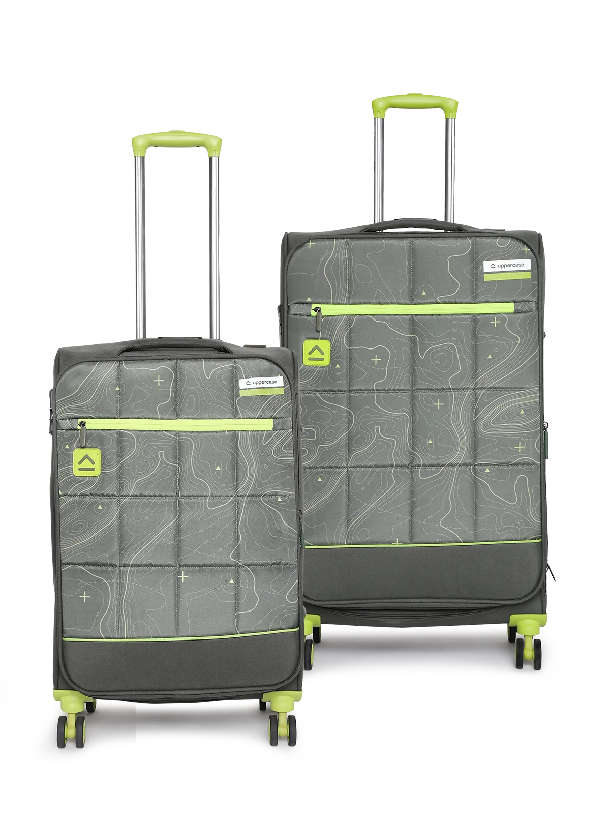 Topo Green Set of 2 (M L) Soft Trolley