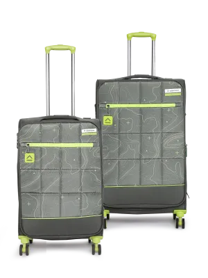 Topo Green Set of 2 (M L) Soft Trolley