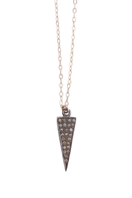 Triangle Diamond Necklace