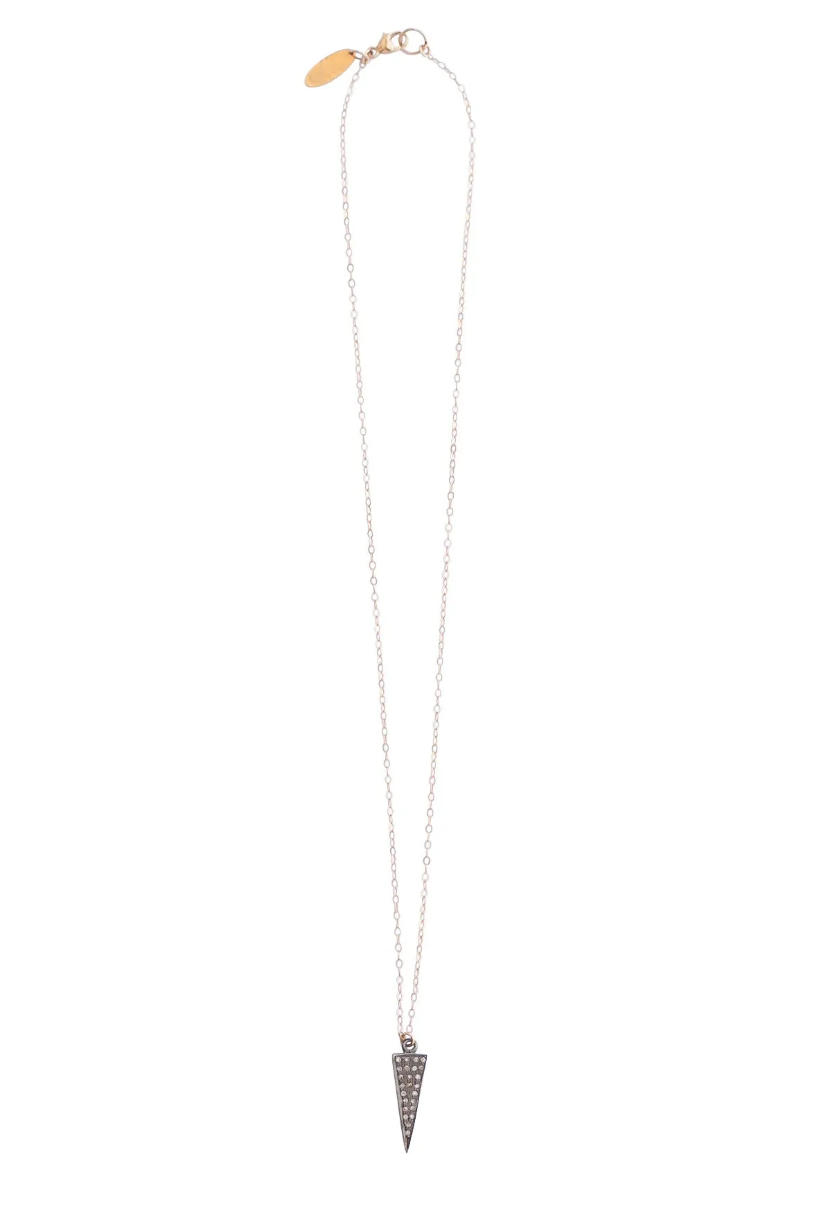 Triangle Diamond Necklace