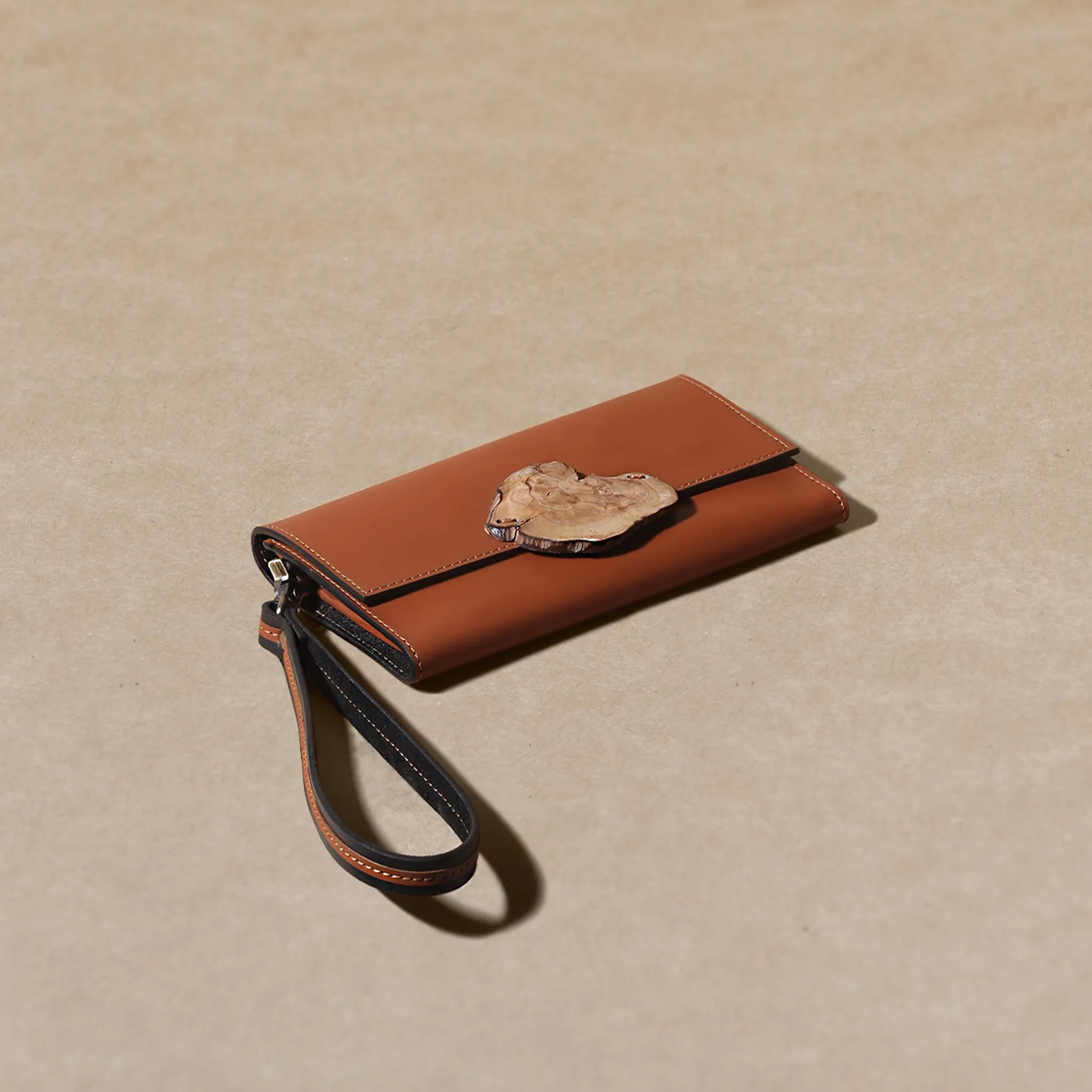 Trifold Wallet - Tan
