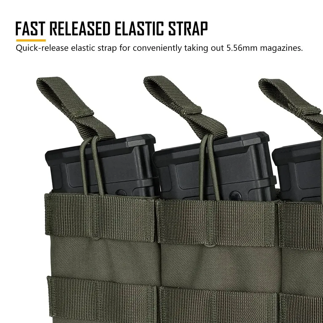 Triple Magazine Pouch – Tactical Rifle Magazine Holder
