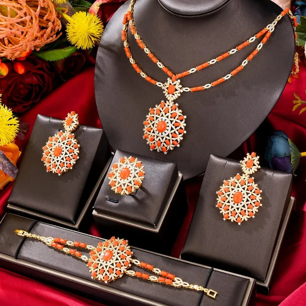 Turquoise Bridal Jewelry Set