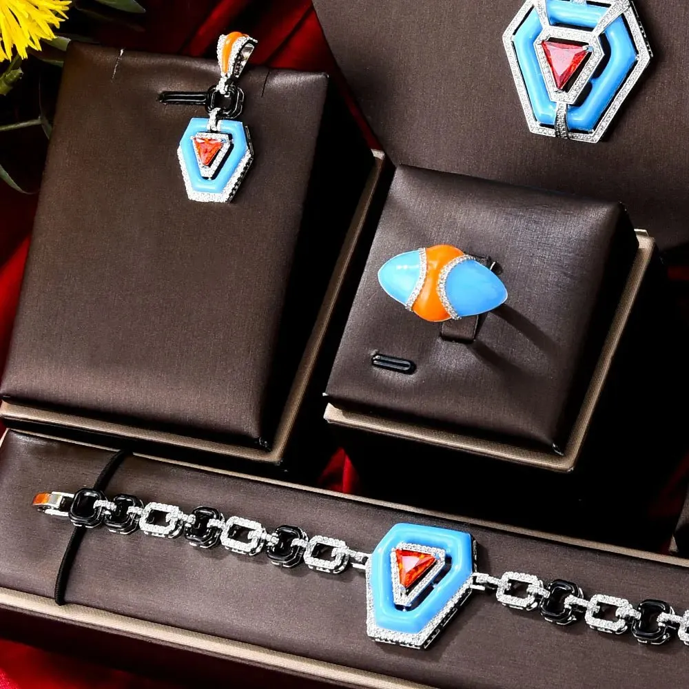 Turquoise Bridal Jewelry Set