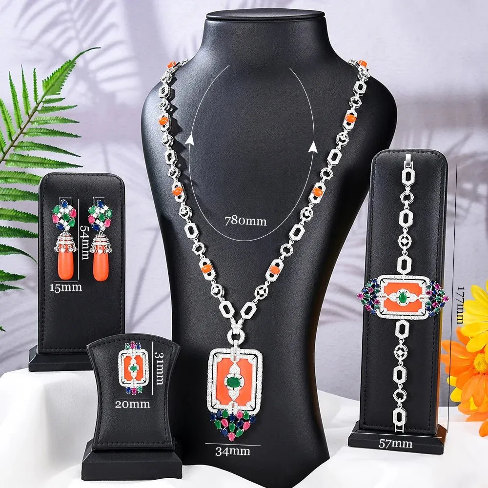Turquoise Bridal Jewelry Set