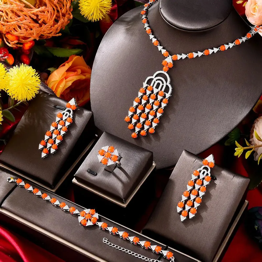 Turquoise Bridal Jewelry Set