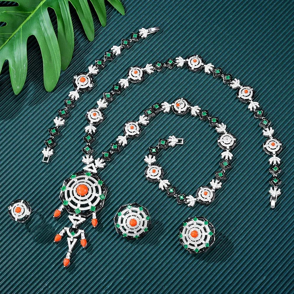 Turquoise Bridal Jewelry Set