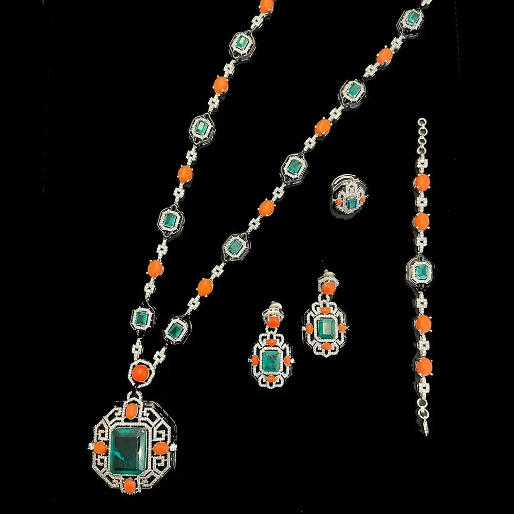 Turquoise Bridal Jewelry Set