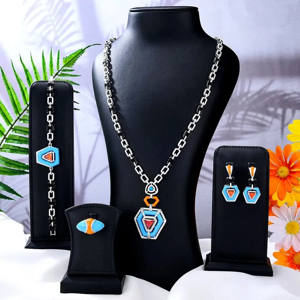 Turquoise Bridal Jewelry Set