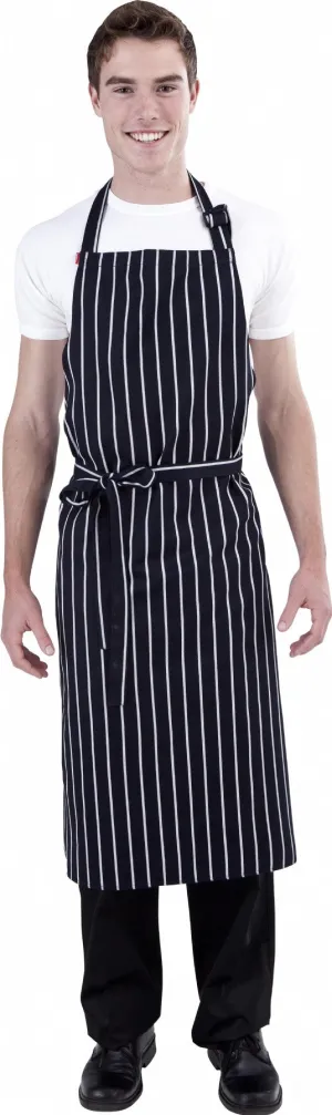 UK FULL Length Chefs Bib Apron (Adjustable Neck)