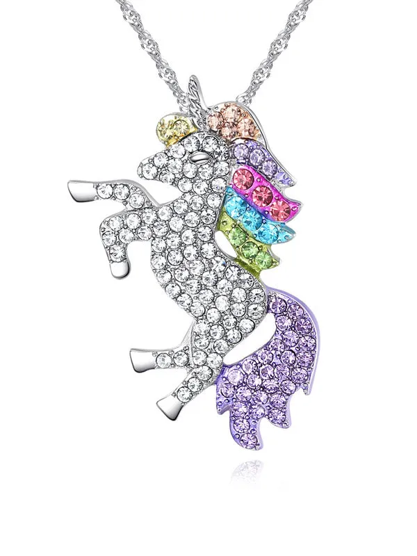 Unicorn Pendant Necklace