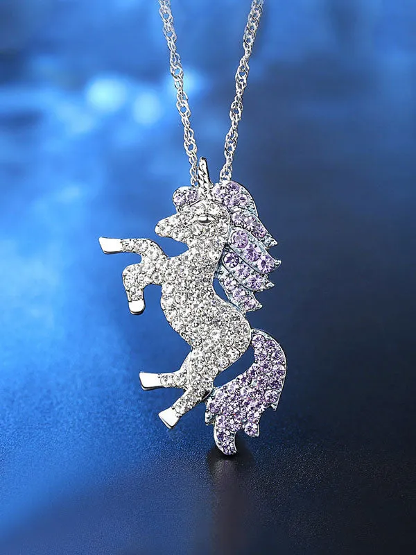 Unicorn Pendant Necklace