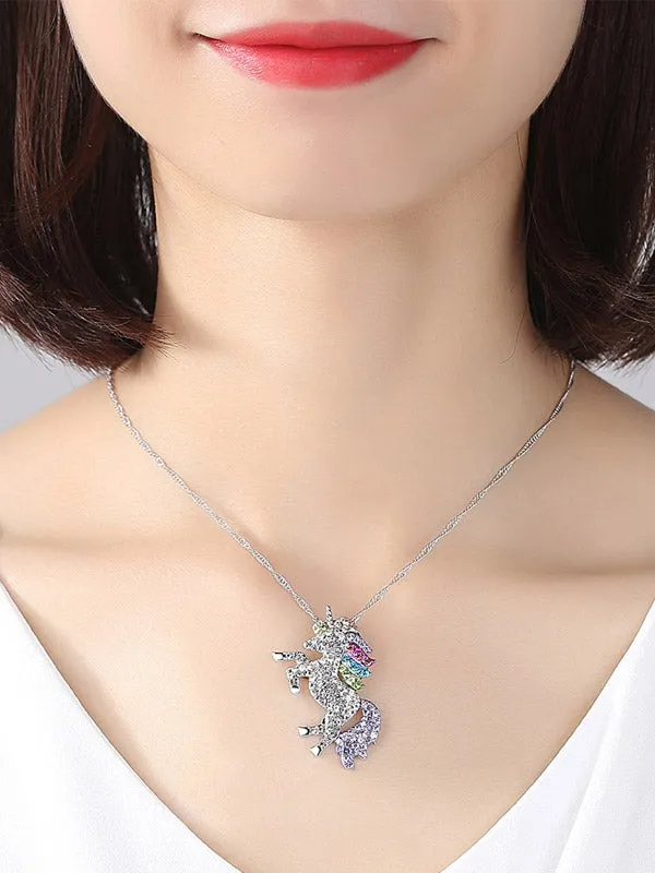 Unicorn Pendant Necklace