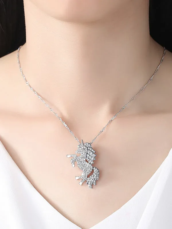Unicorn Pendant Necklace