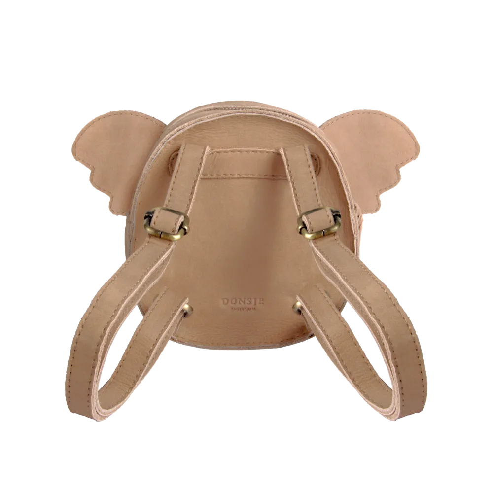 Unisex Brown Koala Backpack