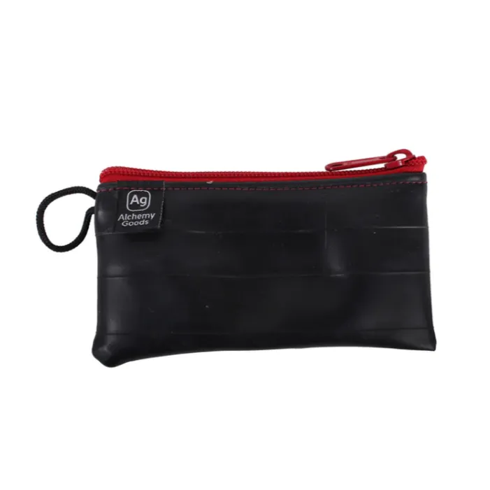 Upcycled Small Zipper Pouch