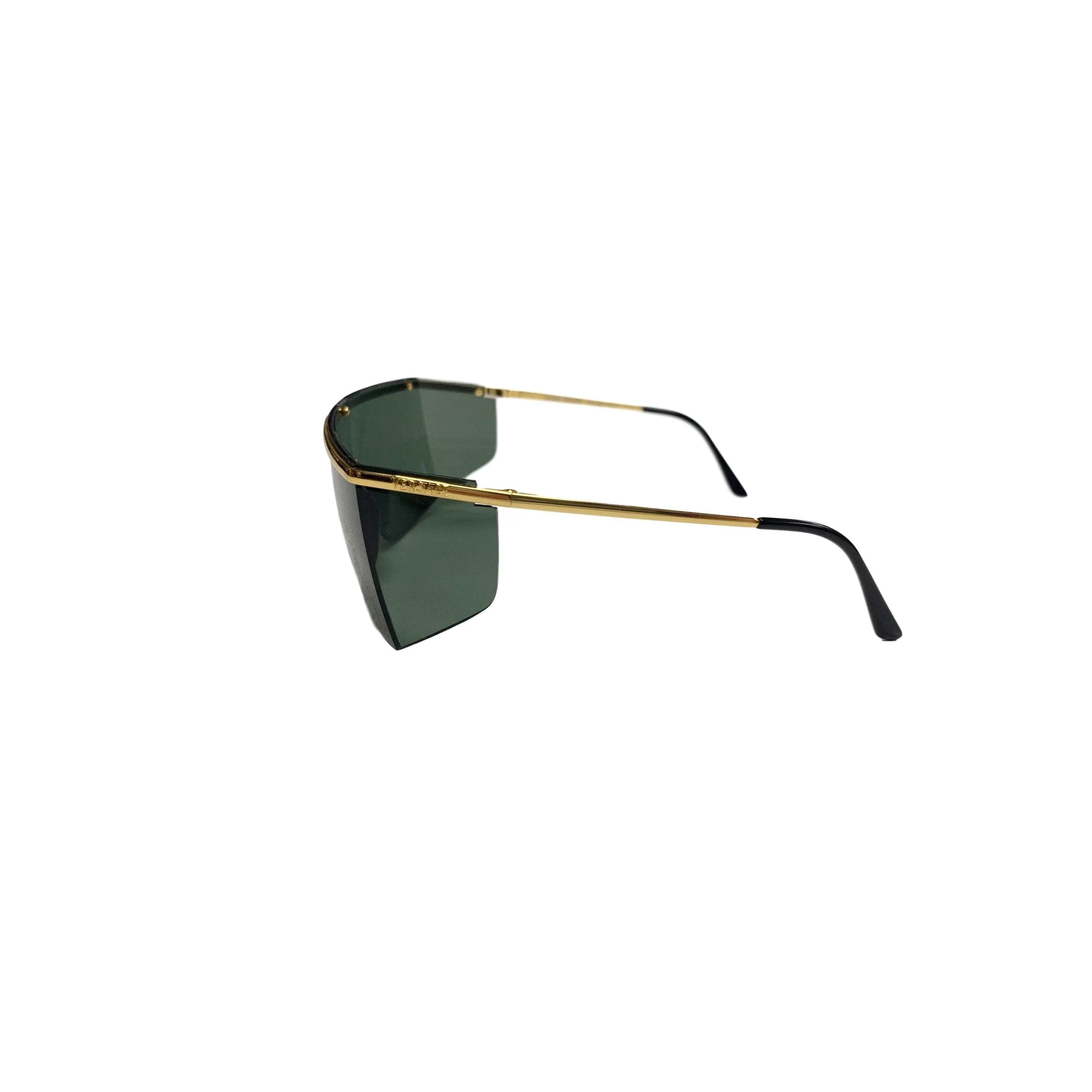Versace Black Oversized Sunglasses