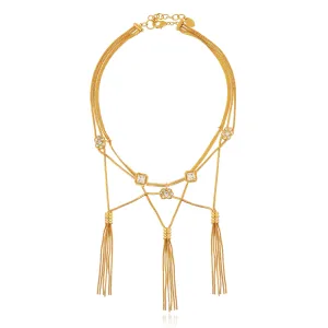 VICTORIA NECKLACE GOLD CS