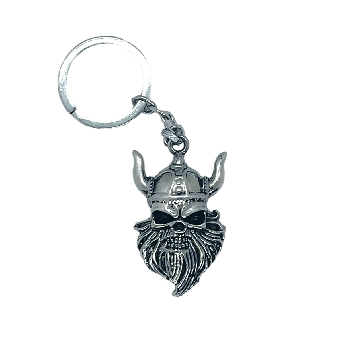 Viking Skull Keyring