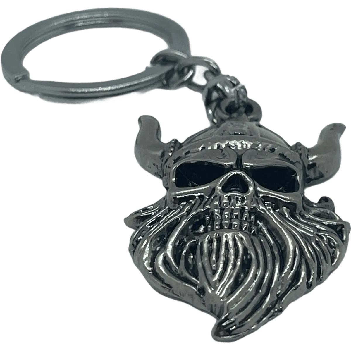 Viking Skull Keyring