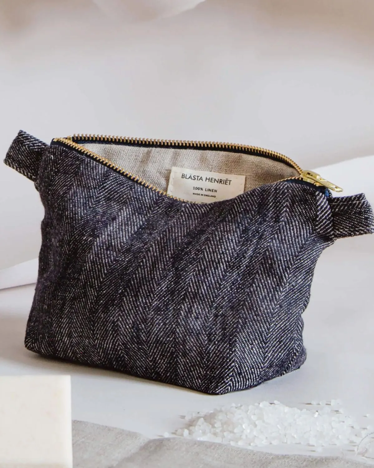 Wash Bag - 100% Linen