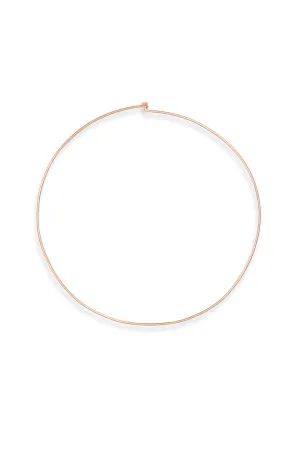 Wave Gold Wire Necklace | 15in
