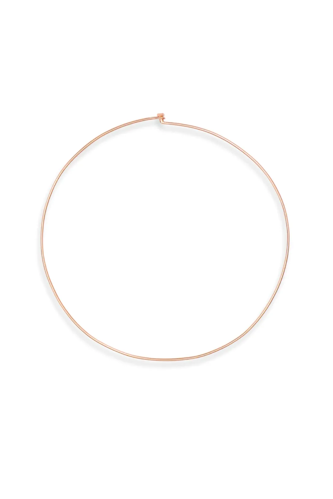 Wave Gold Wire Necklace | 15in