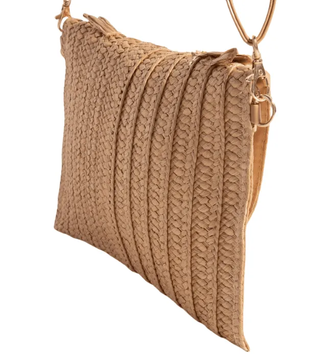 Weave Envelope Clutch Bag