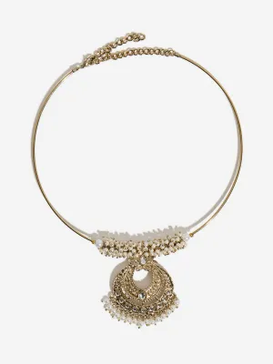 Westside Accessories Gold Pearlescent Choker