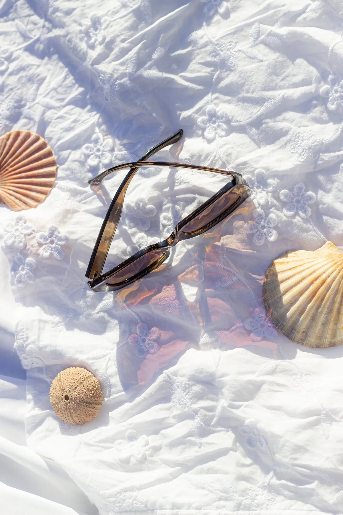 Wide Chunky Rectangle Sunglasses
