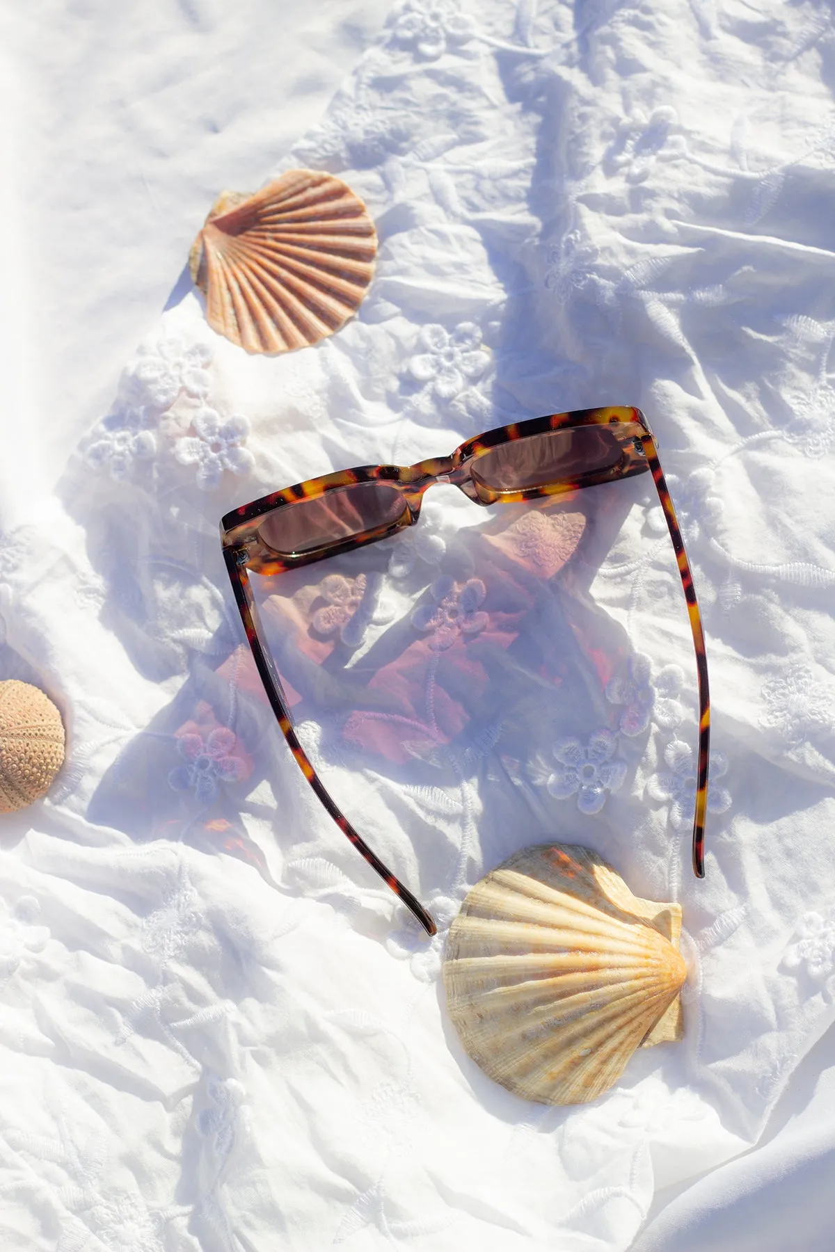 Wide Chunky Rectangle Sunglasses