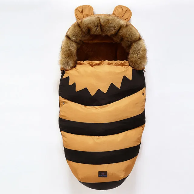 Winter Sleeping Bags Envelope Newborn Baby