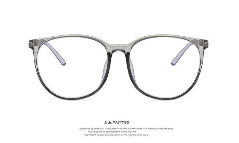 Women Oversized Eyeglasses Anti Blue Light Glasses