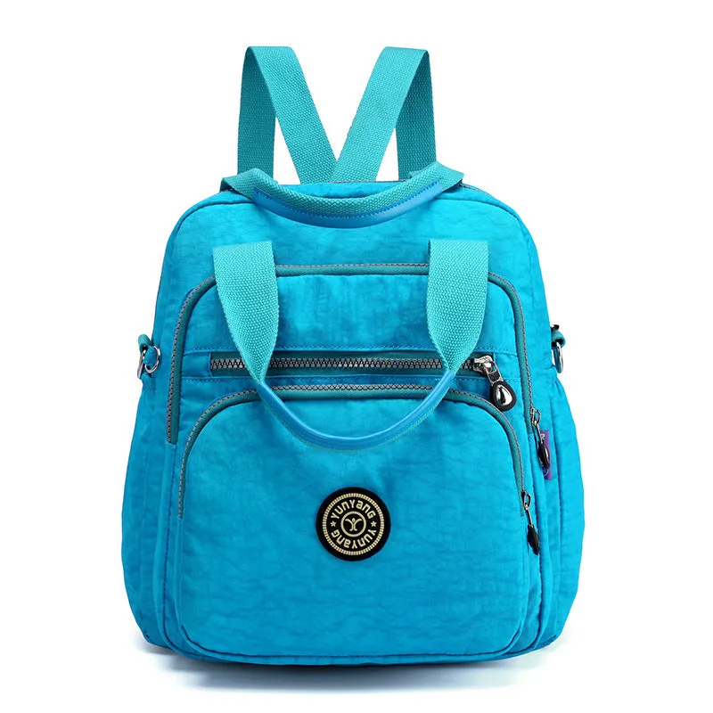 Women's Nylon Mummy Portable Large Capacity Stylish Backpacks