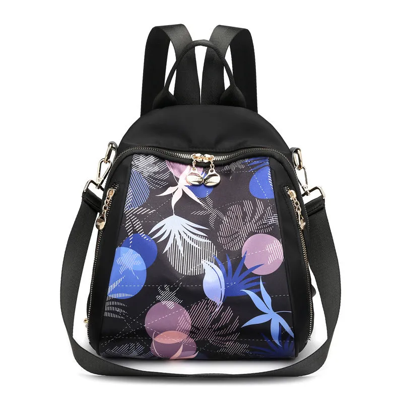 Women's Printing Stylish Oxford Cloth Fashion High Backpacks