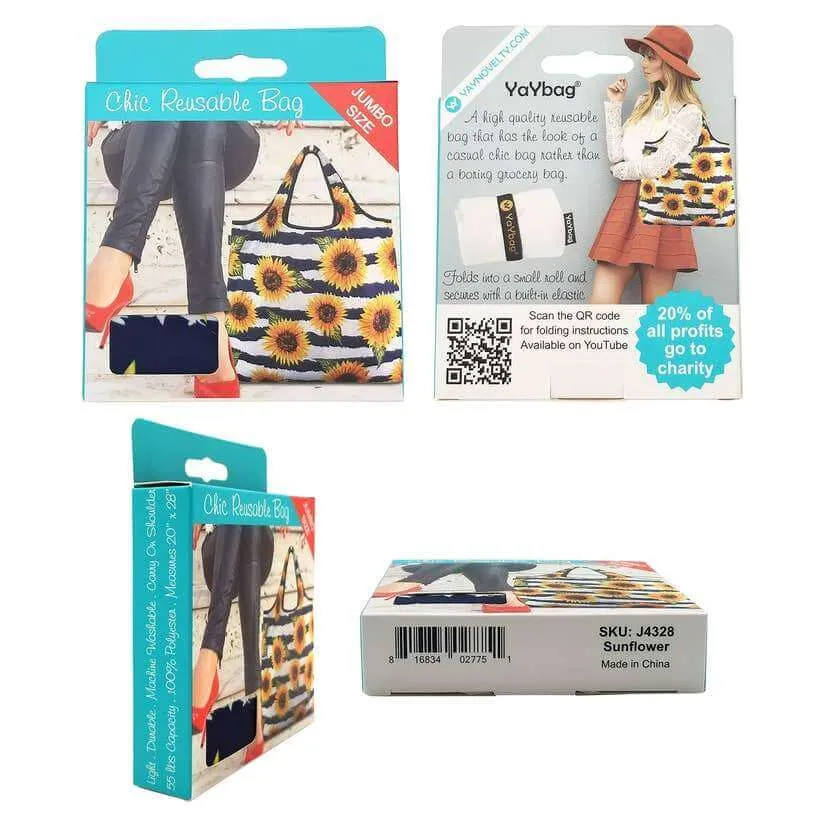 YaYbag reusable  casual chic bag