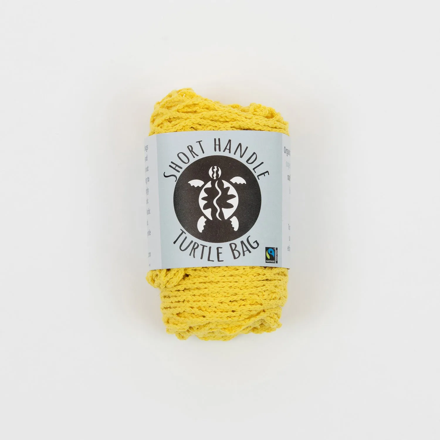 Yellow Organic Short Handled Bag