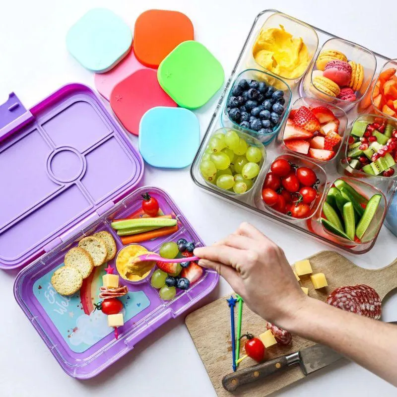 Yumbox Chop Chop - Clear Serving Tray - Square