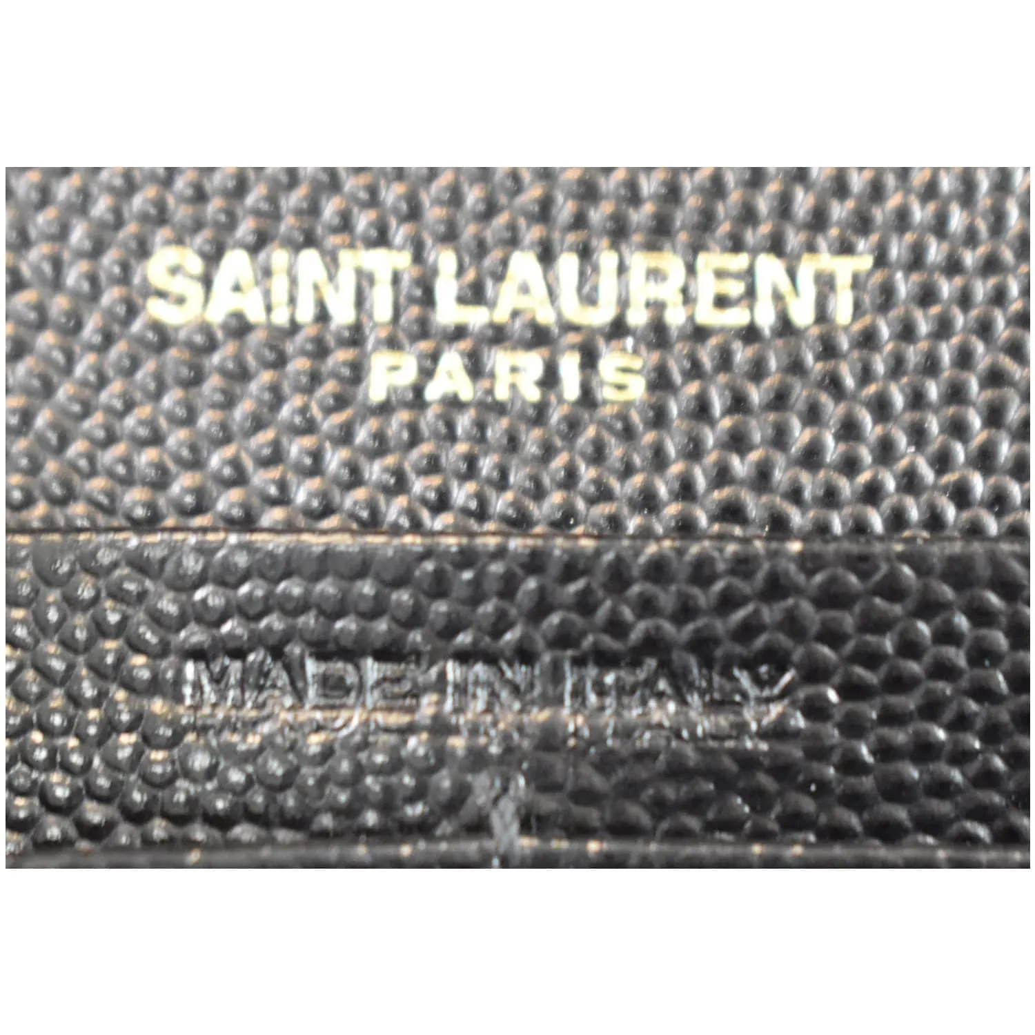 YVES SAINT LAURENT Envelope Small Leather Shoulder Bag Black