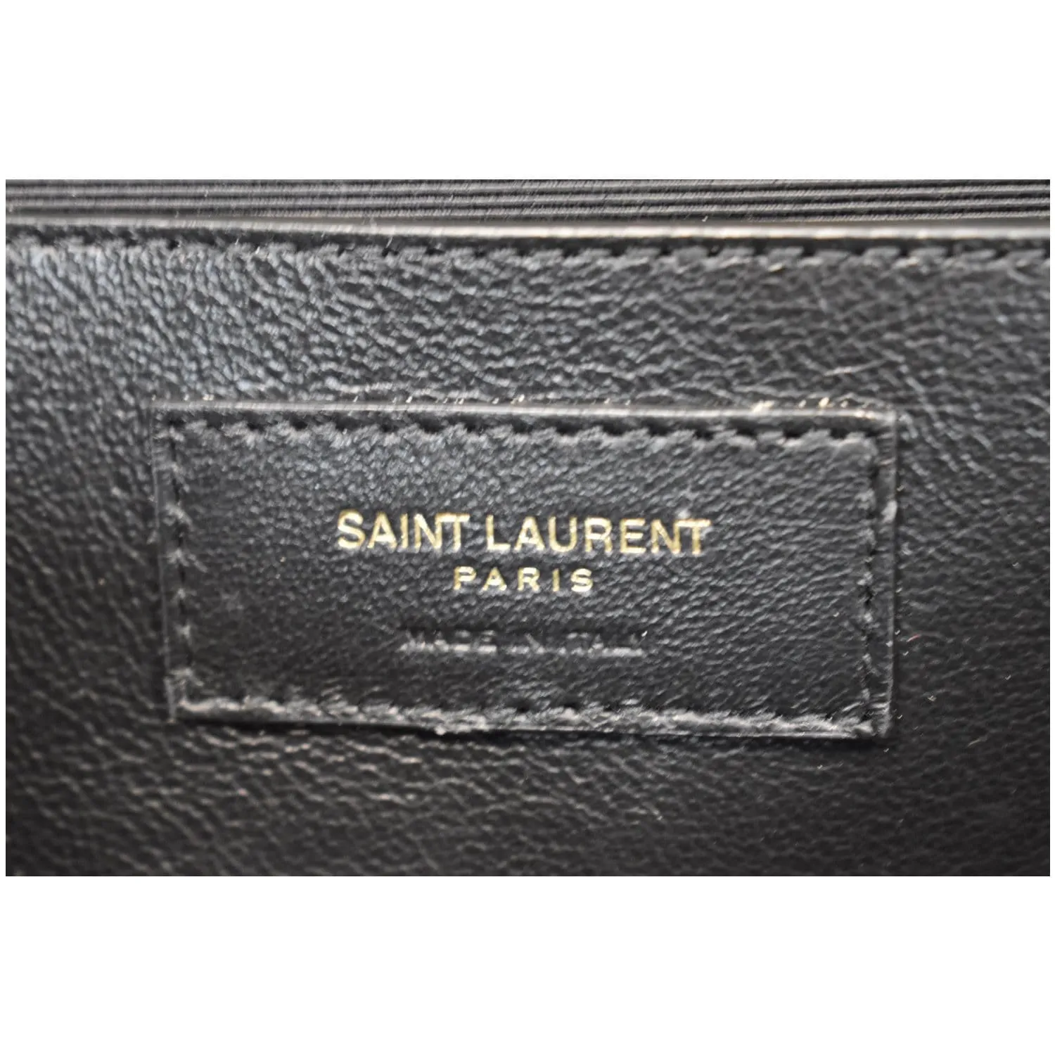 YVES SAINT LAURENT Medium Envelope Matelasse Suede Crossbody Bag Beige